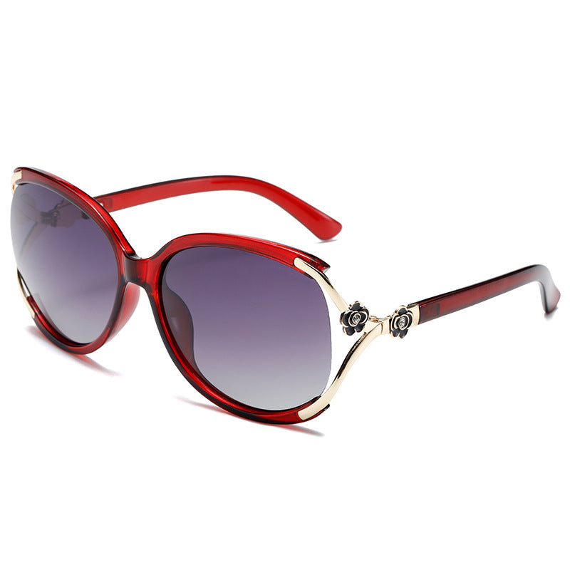 Gafas de sol de PC de gran cuadro de diamante pequeño y pequeño de diamante de diamante de diamante pequeño